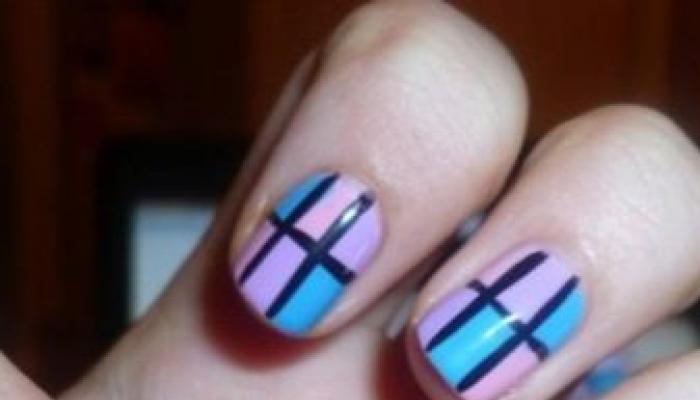 How to do a manicure with a needle?